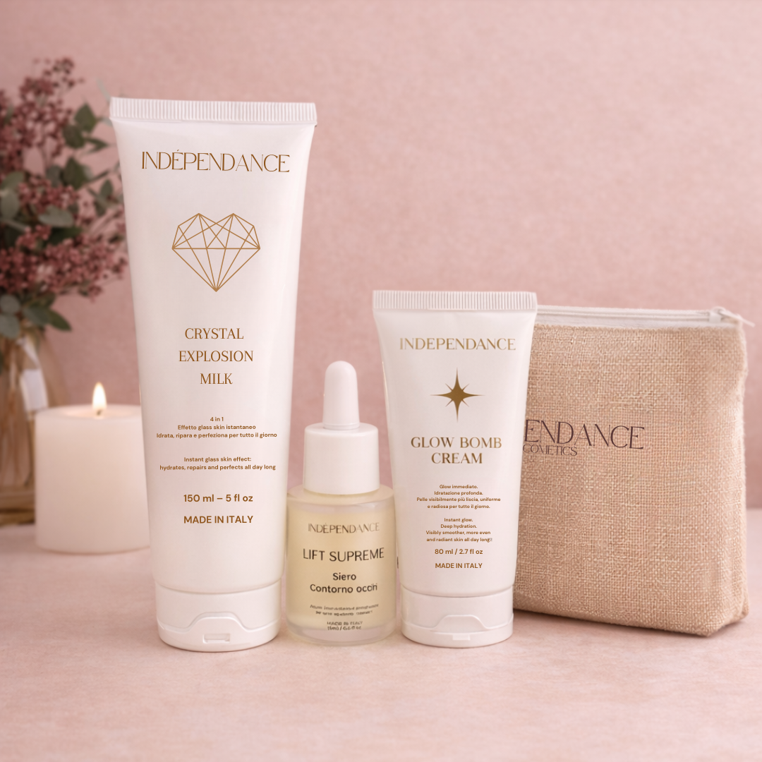 Essenziale Kit: Latte - Contorno Occhi - Crema Viso