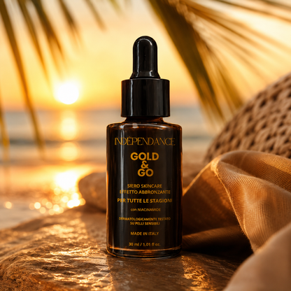 Gold & Go - Siero Skincare Effetto Abbronzatura Delicato