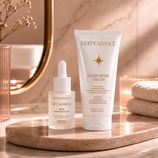 Lift and Glow Kit - Crema Viso e Siero Contorno Occhi