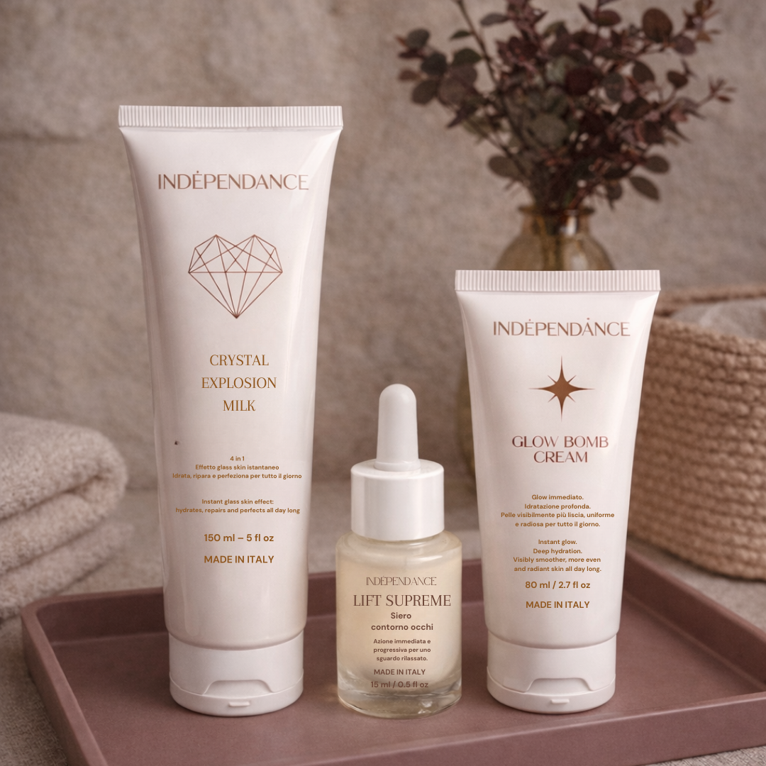 Essenziale Kit: Latte - Contorno Occhi - Crema Viso