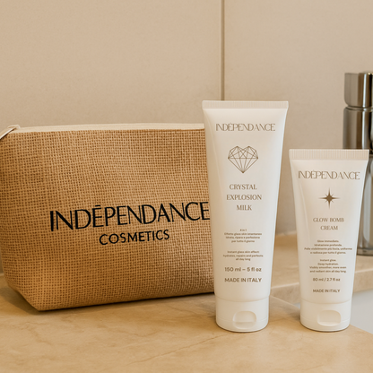 The Glow Duo Kit – 2 prodotti: Crema Viso + Latte Viso/Corpo